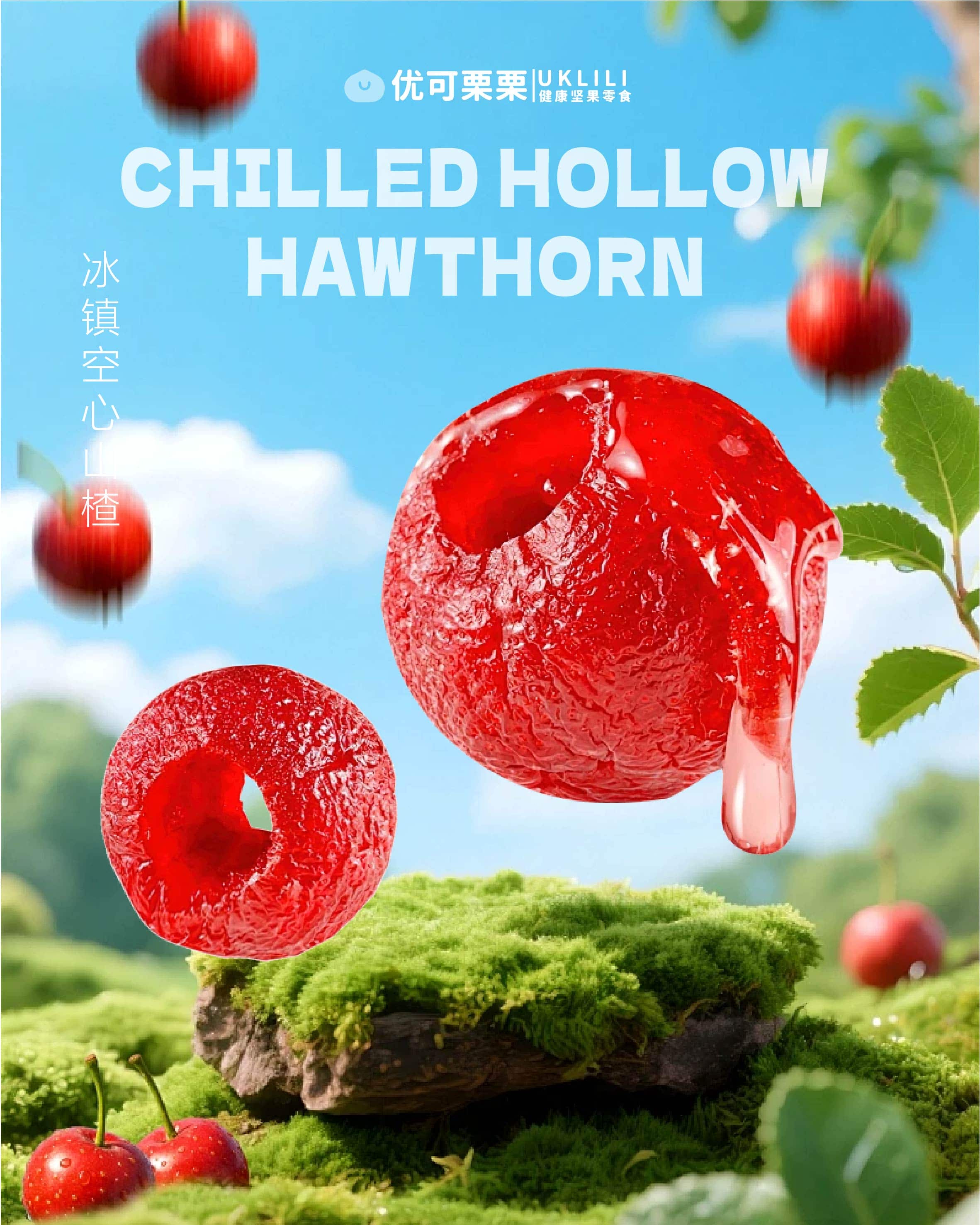 冰镇空心山楂