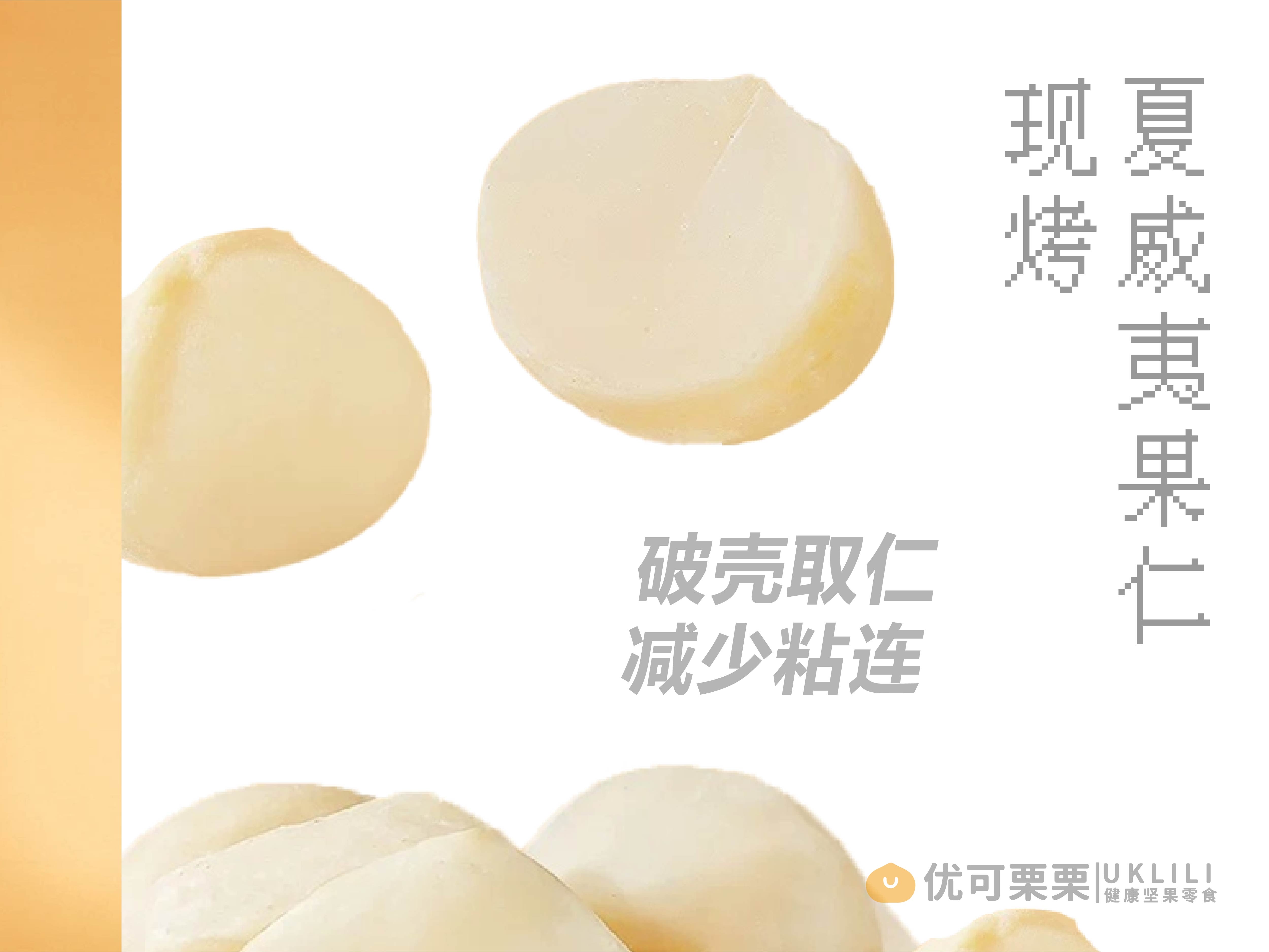 现烤夏威夷果仁